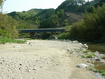 2009年の河川敷